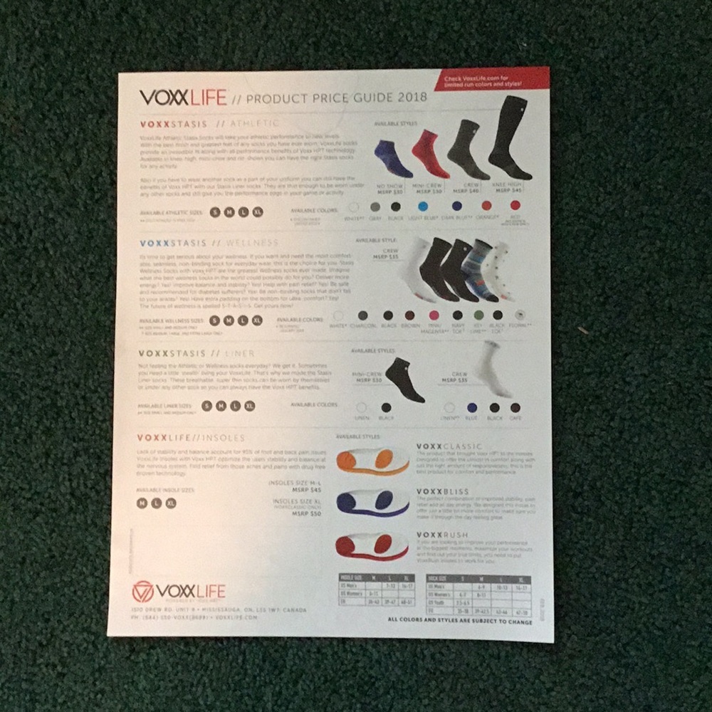 VoxxLife athletic insoles - Picture 5 of 7